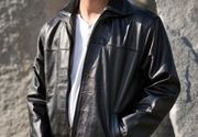 Duže muške kožne jakne - Philippo - La Force Leather