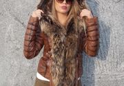 Ženske kožne jakne sa krznom - Stephanie - La Force Leather