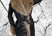 Ženske kožne jakne sa krznom - Sabrina - La Force Leather