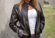 Ženske kratke kožne jakne - Donna - La Force Leather