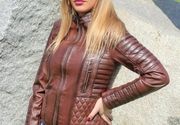 Ženske kratke kožne jakne - Cristina - La Force Leather