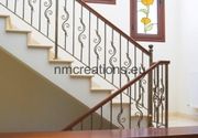 Stepenice od kovanog gvožđa - primer 13 - Kovano gvožđe NMC