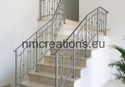Stepenice od kovanog gvožđa - primer 27 - Kovano gvožđe NMC