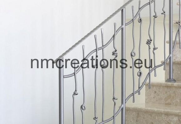 Stepenice od kovanog gvožđa - primer 28 - Kovano gvožđe NMC
