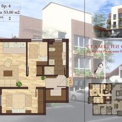 Idejni projekat za stambenu zgradu 06 stan 4 - Design N2