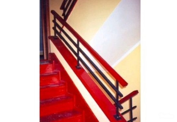 Stepenice od kovanog gvožđa - primer 2 - Kovano gvožđe Invar