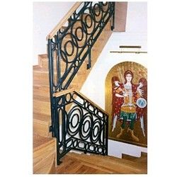 Stepenice od kovanog gvožđa - primer 3 - Kovano gvožđe Invar