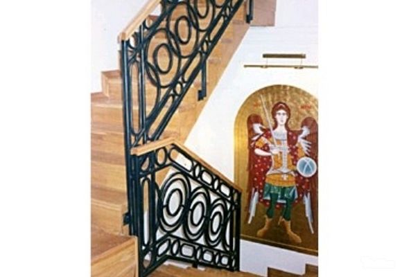 Stepenice od kovanog gvožđa - primer 3 - Kovano gvožđe Invar