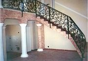 Stepenice od kovanog gvožđa - primer 5 - Kovano gvožđe Invar