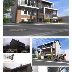 Idejni projekat stambenog objekta spoljašnji prikaz - Design N2
