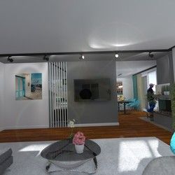 Idejni projekat stambenog objekta unutrašnji prikaz 12 - Design N2