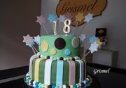 Dečije torte - torta za 18 rođendan - Grismel - proizvodnja torti, kolača i peciva