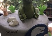 Dečije torte - torta dinosaurus - Grismel - proizvodnja torti, kolača i peciva