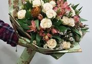 Buket ruža - mini ruže - Cvećara Flowers Silver Pack