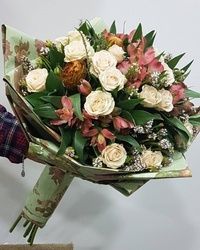 Buket ruža - mini ruže - Cvećara Flowers Silver Pack
