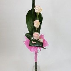 Buket ruža - roze ruže - Cvećara Flowers Silver Pack