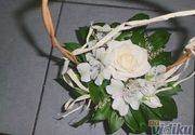 Ruže - bela ruža - Cvećara cvetna čarolija No1