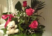 Ruže - aranžman sa crvenim ružama - Gift shop i cvećara Neven