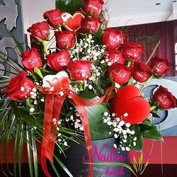 Ruže - ekvadorske ruže - Cvećara Nađin kutak