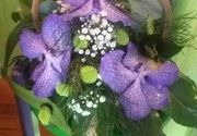 Cvetni aranžmani - ljubičasti aranžman - Cvećara Magnolija J