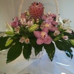 Cvetni aranžmani - aranžman u korpici - Cvet Express