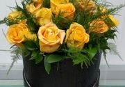 Ruže u kutiji - holandske ruže aranžman 503 - Cvećara Decora