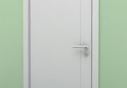 Sobna vrata - bela vrata od medijapana sa 1 vertikalnom podelom - T&P doors - Svet vrata