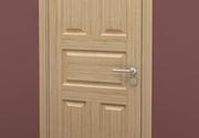 Sobna vrata - vrata od furnira hrasta i masiva sa pet polja - T&P doors - Svet vrata