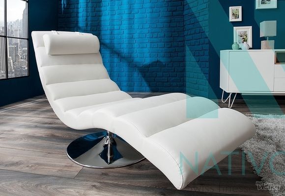 Fotelje - dizajnerska fotelja Luxo white - Nativo nameštaj