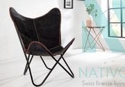 Fotelje - dizajnerska fotelja Astra black - Nativo nameštaj