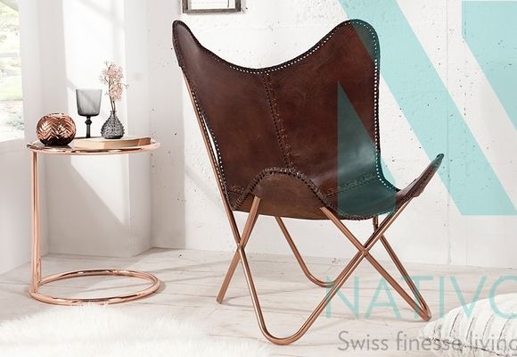 Fotelje - dizajnerska fotelja Astra brown - Nativo nameštaj