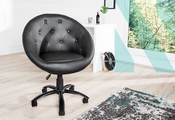 Fotelje - dizajnerska fotelja Style roll black - Nativo nameštaj