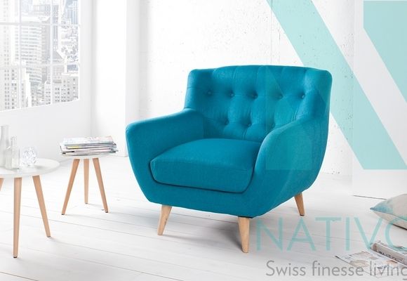 Fotelje - dizajnerska fotelja Man blue - Nativo nameštaj