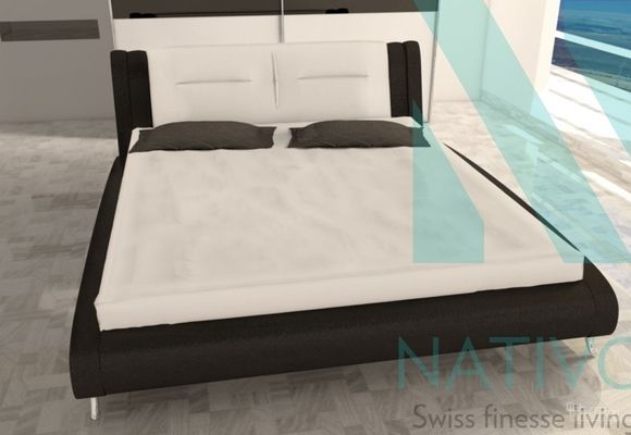 Kreveti - dizajnerski bračni krevet Hawk - Nativo nameštaj