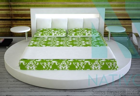 Kreveti - dizajnerski bračni krevet Coco sa rasvetom - Nativo nameštaj