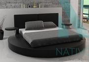 Kreveti - dizajnerski bračni krevet Circle V2 - Nativo nameštaj