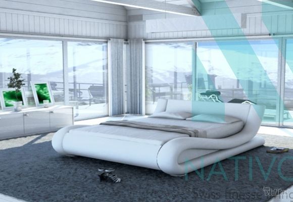 Kreveti - dizajnerski bračni krevet Kenzo V2.0 - Nativo nameštaj