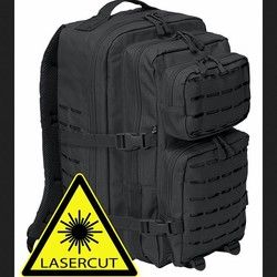 Ranac Brandit Cooper Lasercut crni 50L - Military Shop