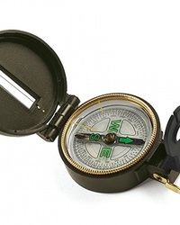 Metalni Vojni kompas Lensatic zelene boje - Military Shop