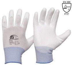 Močene zaštitne rukavice Soft Catch bele