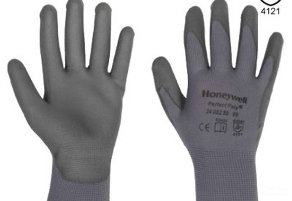 Močene zaštitne rukavice Perfect Poly Grey