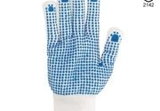 Tekstilne zaštitne rukavice sa PVC nitnama 7208