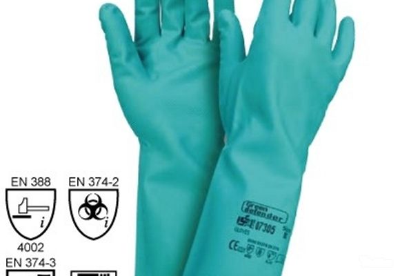 Zaštitne rukavice otporne na hemikalije Green Defender