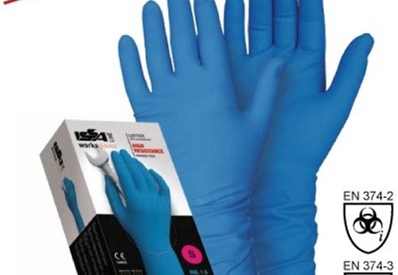 Jednokratne zaštitne rukavice - High Resistance Lateks bez pudera