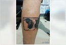 Dog tattoo 