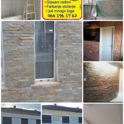 Molerski radovi, gletovanje, krecenje Novi Sad