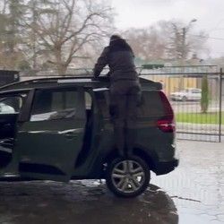 Voskiranja auta Banovo brdo