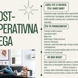 Postoperativna nega Mirijevo