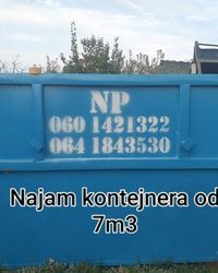Iznajmljivanje kontejnera za sut Karaburma