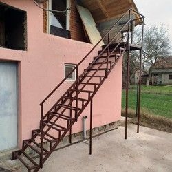 Izrada spoljnih metalnih stepenica u Beogradu